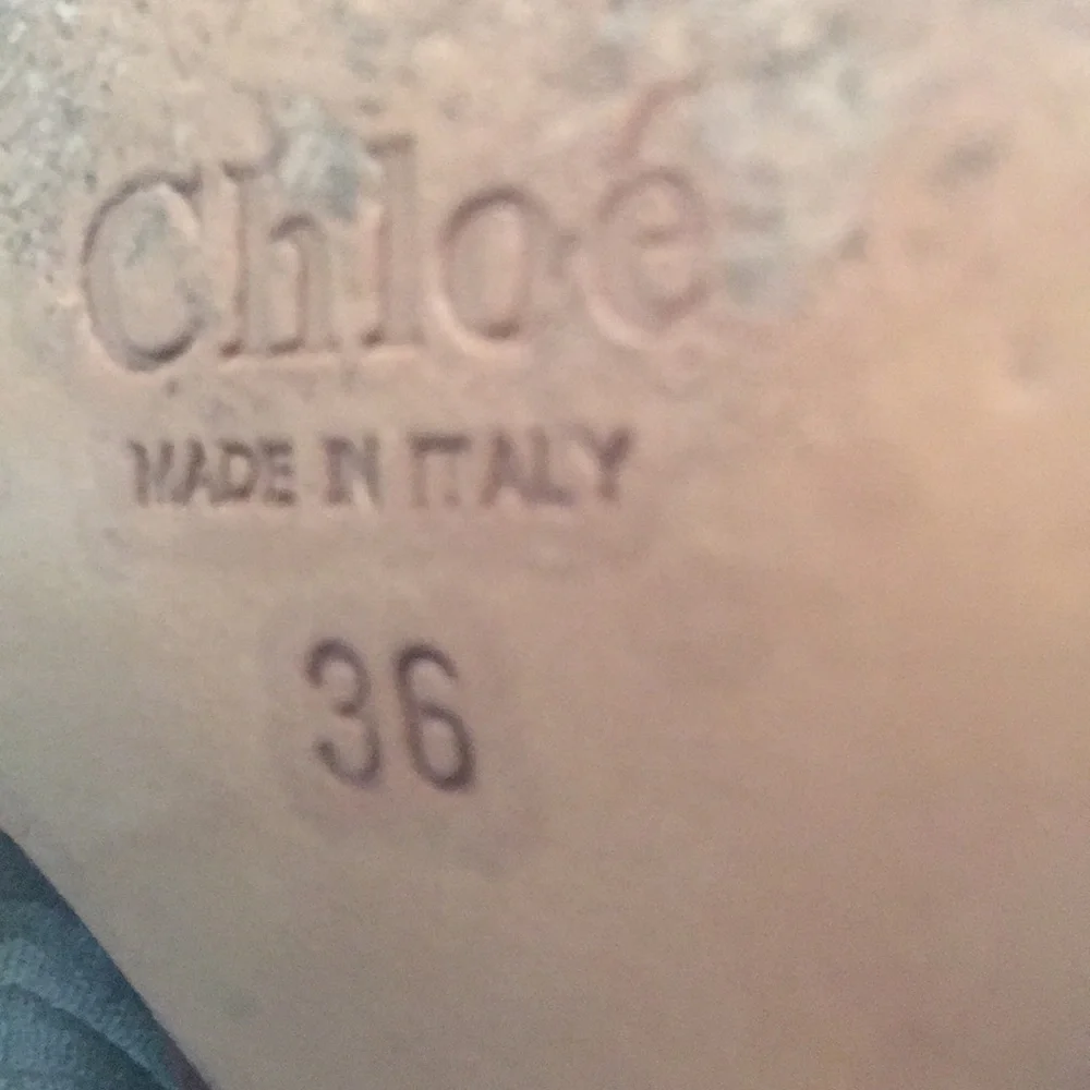 Chloe deep red patent boots 36 wore 3 Times